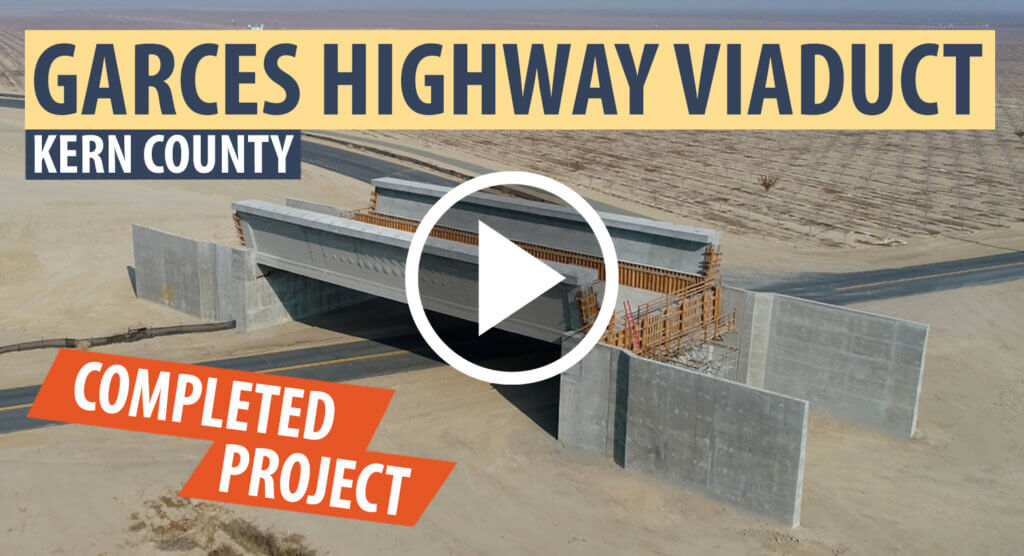 Video player for Garces Highway Viaduct drone footage